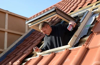 Pose de fenêtres de toit Velux au Vernet